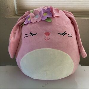 Squishmallows 16" Bop the Bunny with Flower Crown Easter 2023 Plush